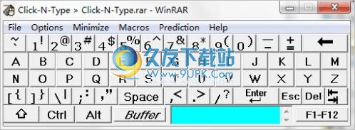 Click-N-Type 英文免安装版