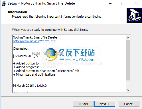 NoVirusThanksSmartFileDelete