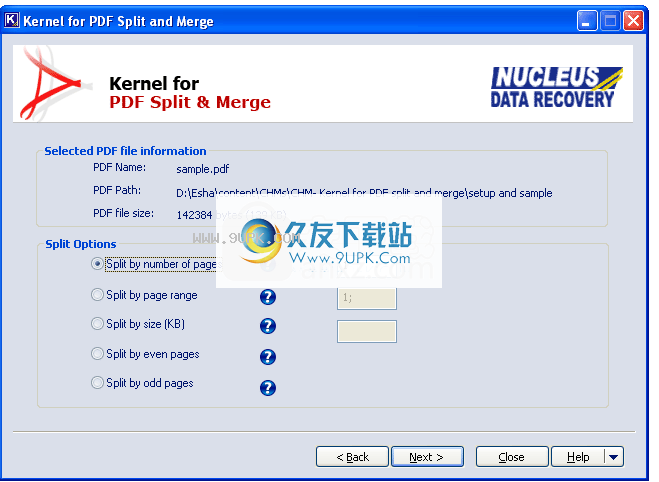 KernelforPDFSplitandMerge