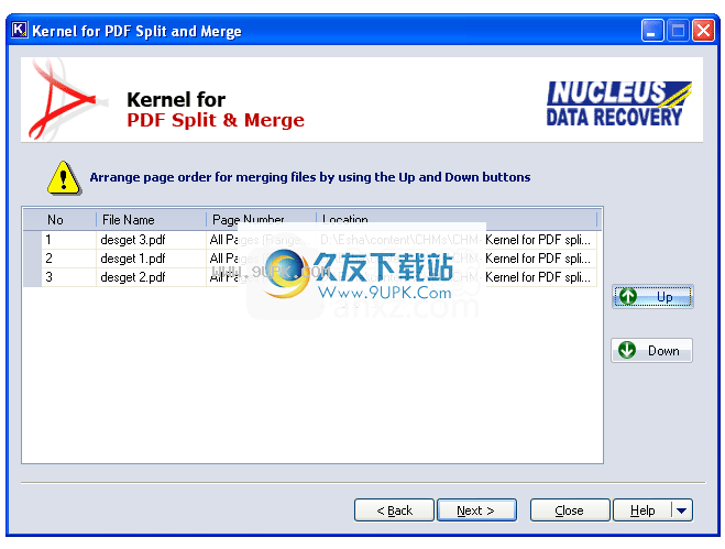 KernelforPDFSplitandMerge