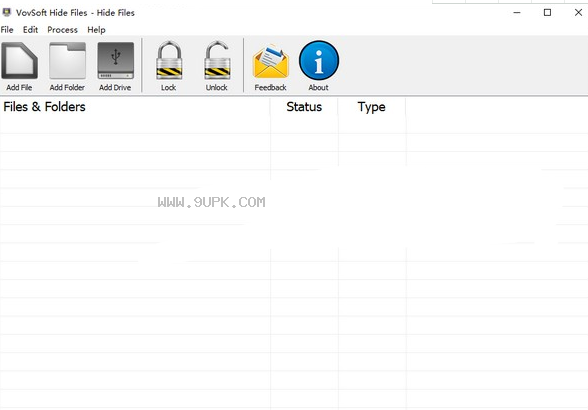 VovSoft Hide Files