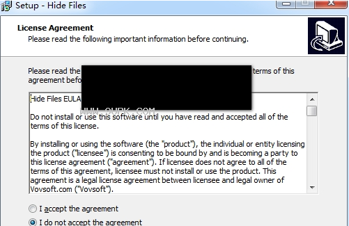 VovSoft Hide Files