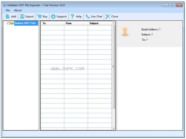 Softaken OST File Exporter