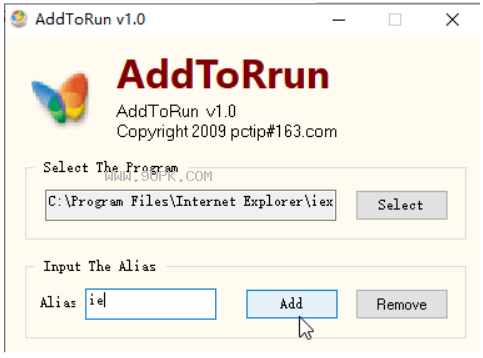 AddToRun