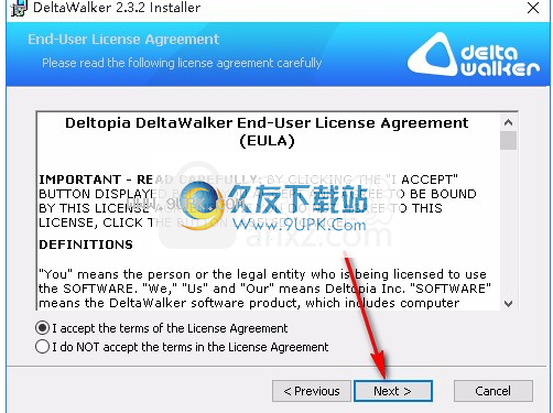 Deltawalker