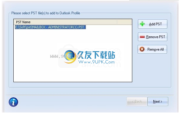 Kernel PST ADD