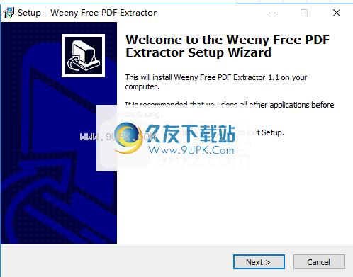 WeenyFreePDFExtractor