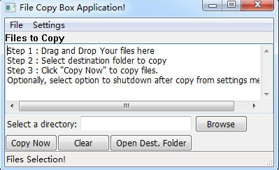 File Copy Utility