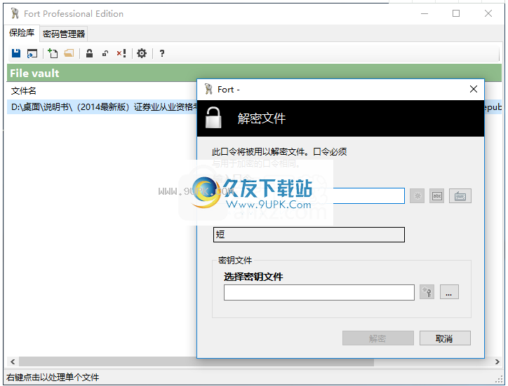 FortFileencryption