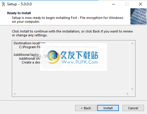 FortFileencryption