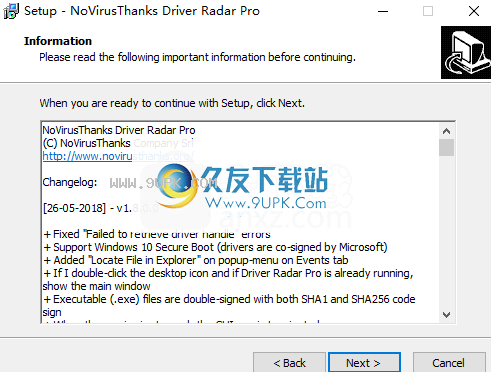 NoVirusThanksDriverRadarPro