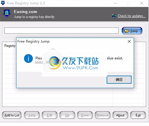 FreeRegistryJump