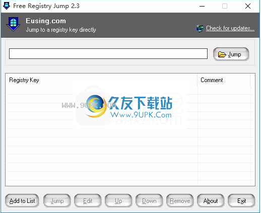 FreeRegistryJump