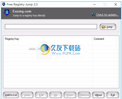 FreeRegistryJump