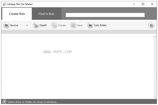 InDeepFileListMaker