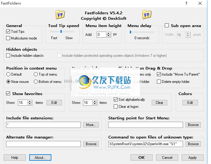 FastFolders