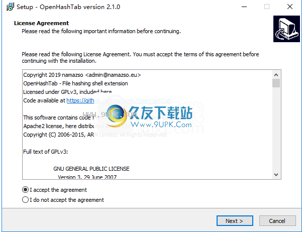 OpenHashTab