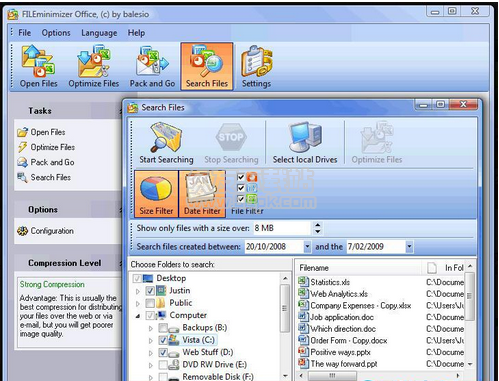 FILEminimizer Office