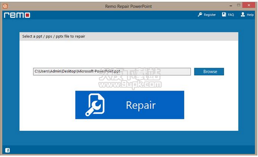 Remo PowerPoint Repair