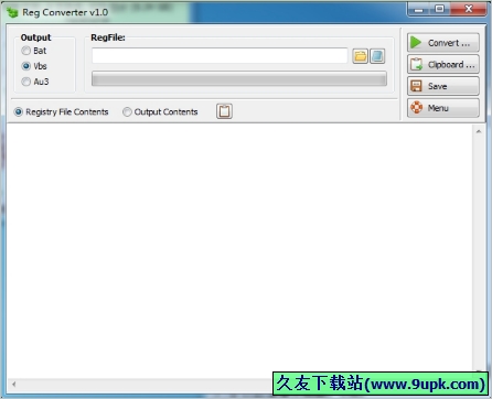 Reg Converter 免安装版[注册表文件转换程序]截图1