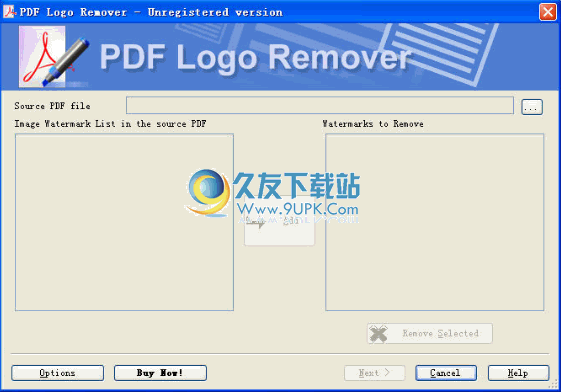 PDF Logo Remover下载英文免安装版_PDF去水印工具