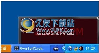 Overlay Clock 英文免安装版