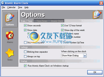 Atomic Alarm Clock [桌面时钟日历软件]