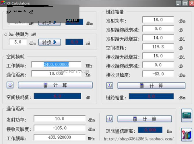 RF Calculators