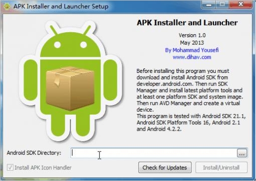 APK Installer and Launcher