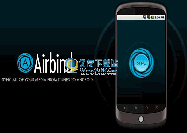 Airbind把iTunes媒体库同步到Android上下载英文版