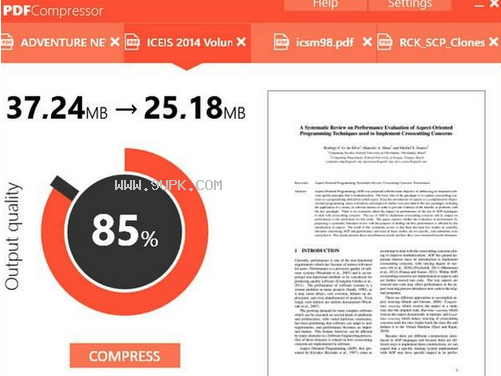 Abelssoft PDF Compressor