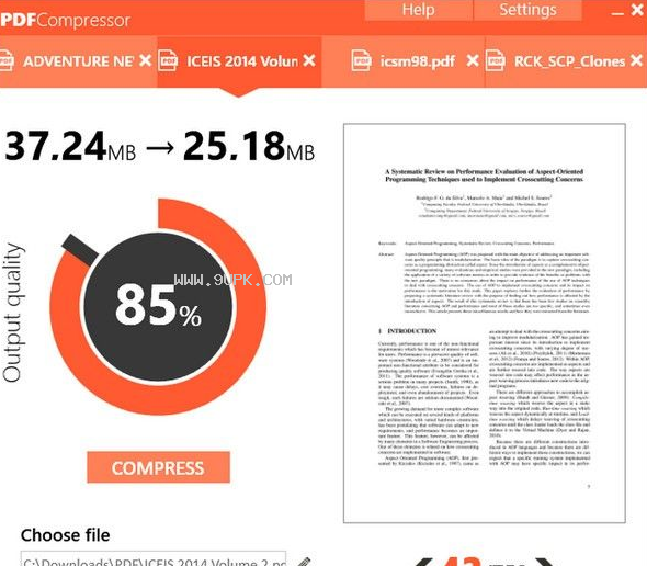Abelssoft PDF Compressor