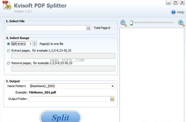 KvisoftPDFSplitter