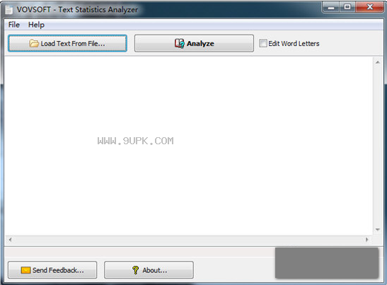 Text Statistics Analyzer