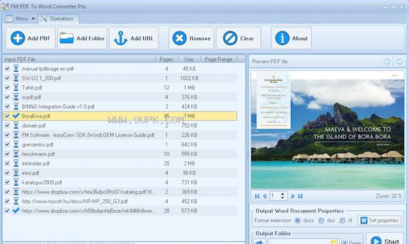 FM PDF To Word Pro