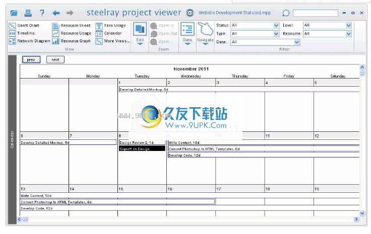 steelray project viewer