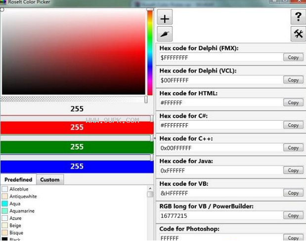 Roselt Color Picker