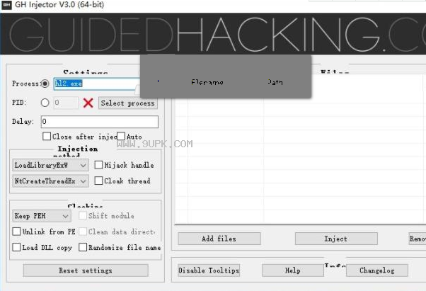 GH Injector注入器