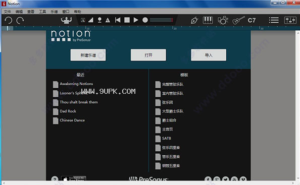 Presonus Notion