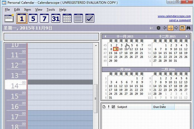 calendarscope 免费