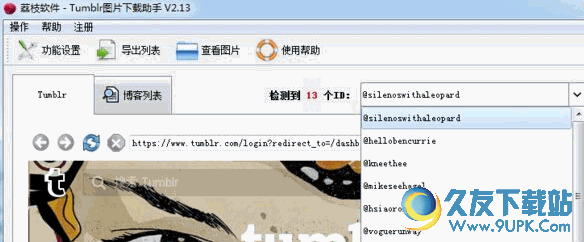 荔枝软件Tumblr图片下载助手 免安装版