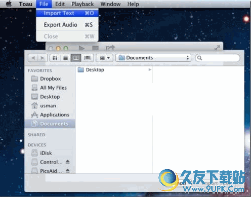 Toau for Mac V 最新特别版[纯文本转换成音频文件]