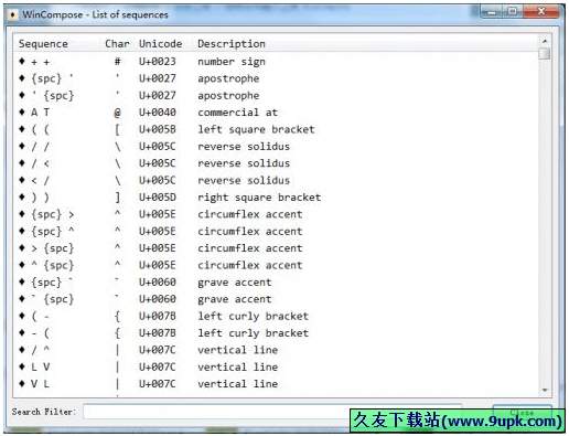 WinCompose 免安装版[特殊符号输入工具]