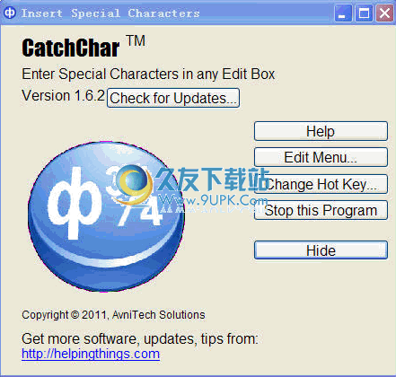 CatchChar下载安装版_编辑特殊字符截图1