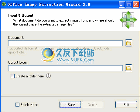 Word文档图片提取器_Office Image Extraction Wizard下载英文便携版截图1