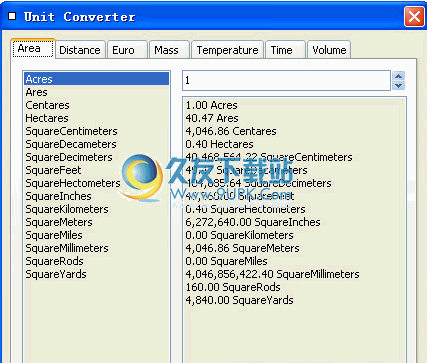 Unit Converter下载v免安装版[世界单位转换]截图1