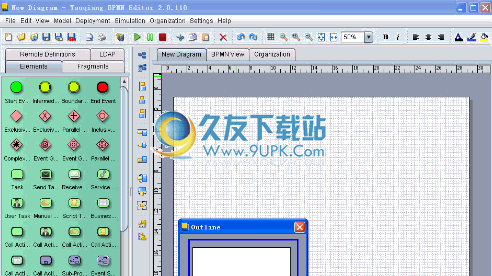 Yaoqiang BPMN Editor 英文版[BPMN编辑器]