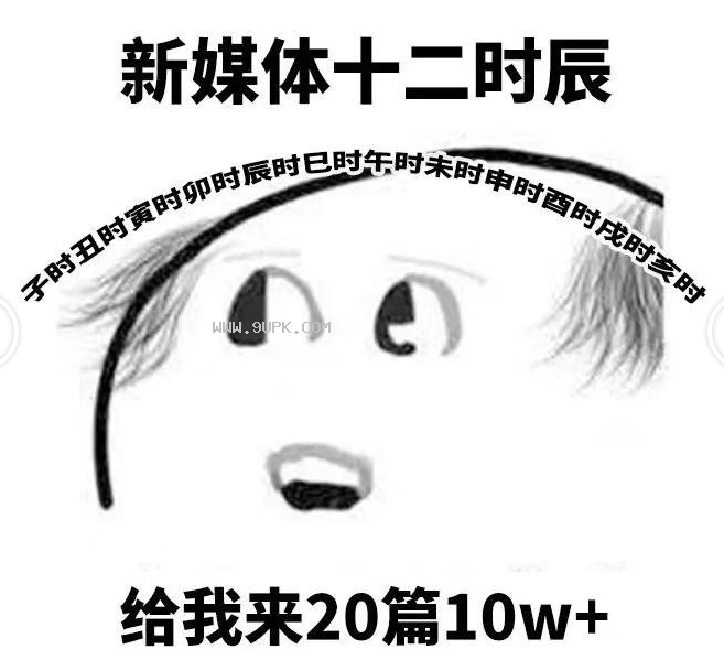 各行业十二时辰qq表情包