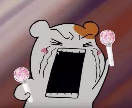爱豆追星女孩qq表情包