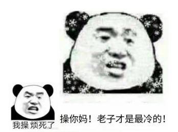 老子才是最冷qq表情包
